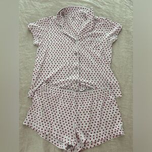 Roller Rabbit Pink Heart PJs